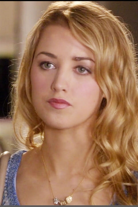 Gossip Girl's Lola wearing Pame Triple Pave' Nugget Necklace