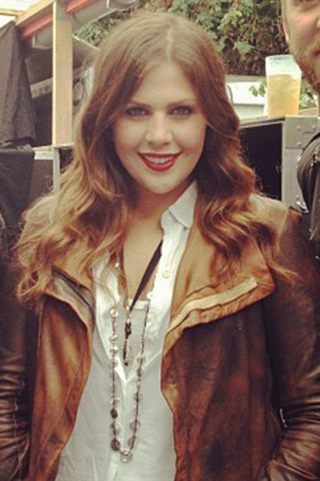 Hillary Scott from Lady Antebellum wearing Pame Signature Lariat on tour in Munich