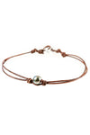 Sculptured Clam Shell Necklace- 14kt Rose Gold