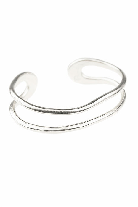 Sterling Silver Parallel Cuff