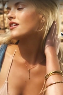 Sports Illustrated Swimsuit 2015 Ashley Smith wearing the Arrow Necklace