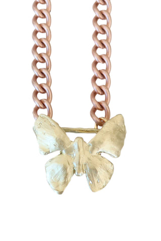 Cowrie Shell Necklace - 14kt Rose Gold