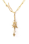 Cowrie Shell Necklace - 14kt Gold Chain