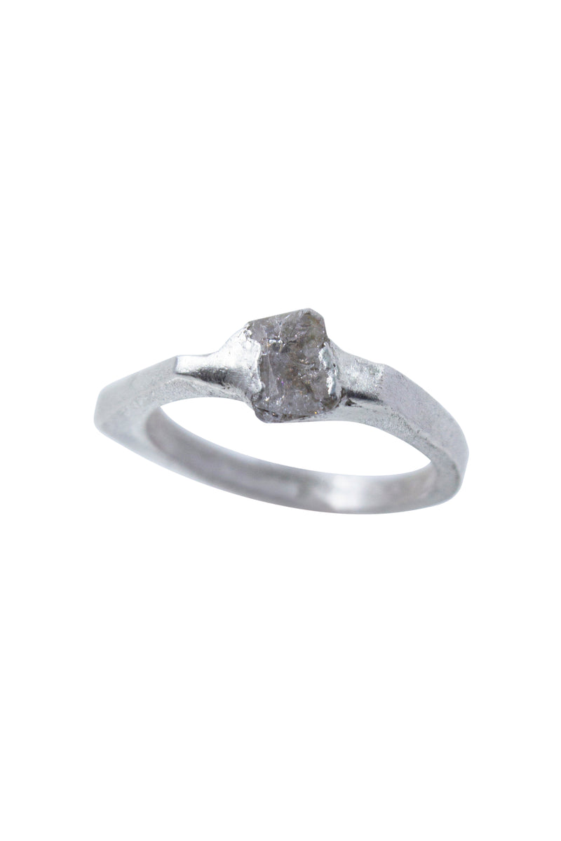 Angular Sapphire Ring